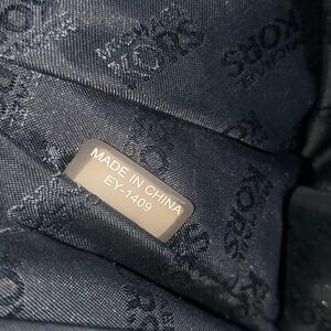 Black Michael Kors Fabric Purse